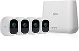 Arlo Pro 2 - Wireless Home Security Camera System with Siren | Rechargeable, Night vision, Indoor/Outdoor, 1080p, 2-Way Audio, Wall Mount | Cloud Storage Included | 2 camera kit (VMS4230P)