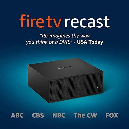 Fire TV Recast, over-the-air DVR, 500 GB, 75 hours