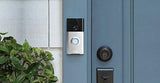 Ring Wi-Fi Enabled Video Doorbell in Satin Nickel, Works with Alexa