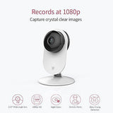 YI 4pc Home Camera, 1080p Wi-Fi IP Security Surveillance Smart System with 24/7 Emergency Response, Night Vision, Baby Monitor on iOS, Android App - Cloud Service Available