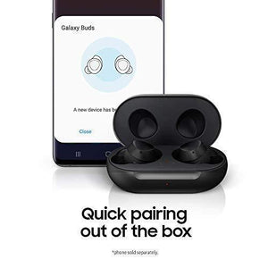 Samsung Galaxy Buds, Bluetooth True Wireless Earbuds (Wireless Charging Case Included), Black - US Version with Warranty