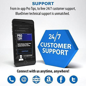 BlueDriver LSB2 Bluetooth Pro OBDII Scan Tool for iPhone & Android